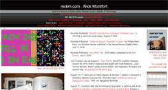 Desktop Screenshot of nickm.com