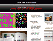 Tablet Screenshot of nickm.com